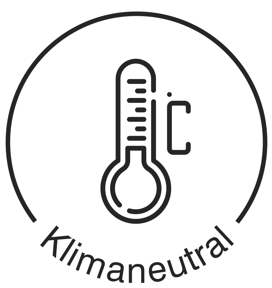 Klimaneutral, nachhaltiges Produktkriterium Logo