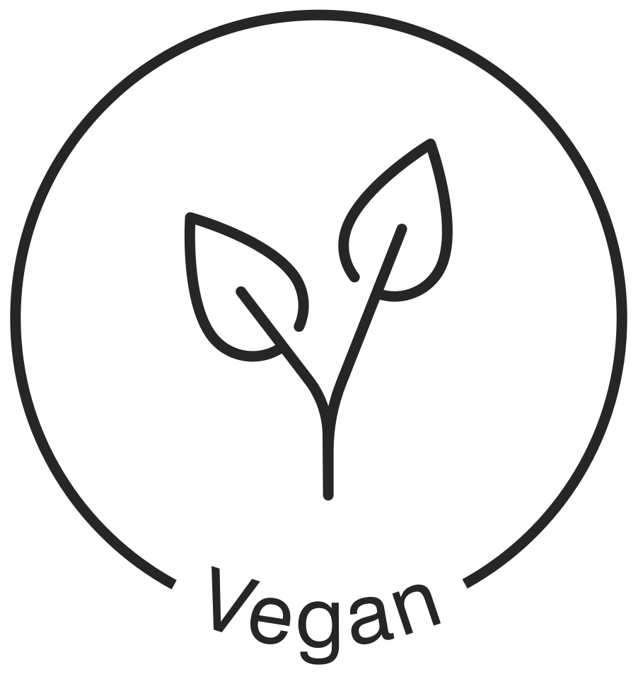 Vegan, nachhaltiges Produktkriterium Logo